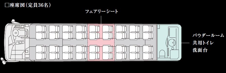 座席図（ラグリア）