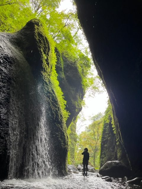 シワガラの滝